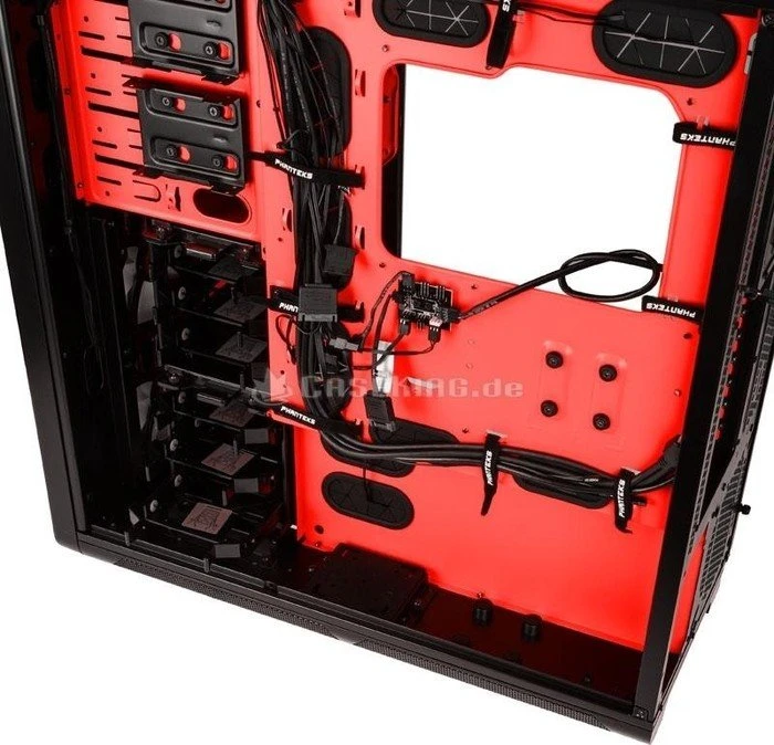 Phanteks Enthoo Primo SE schwarz/rot, Acrylfenster