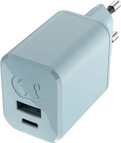 Fresh 'n Rebel USB + USB-C Mini Charger 45W PD dusky blue