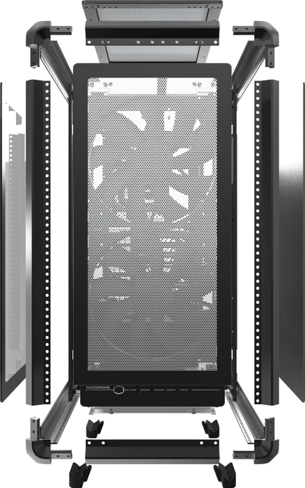 Cooler Master MasterFrame 500 Mesh, schwarz, Glasfenster