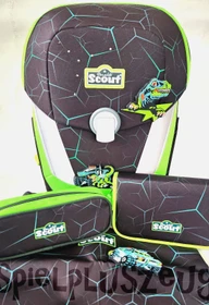 Scout Sunny Dino Schultaschen-Set, 4-tlg.