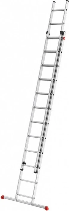 Hailo ProfiStep duo 2-tlg. Schiebeleiter, 2x 15 Stufen