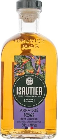 Isautier Arrangé Banane Flambée 500ml