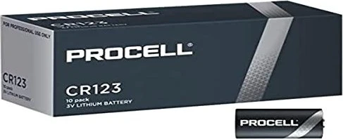 Duracell Procell CR123A (CR123/CR17345), 10er-Pack