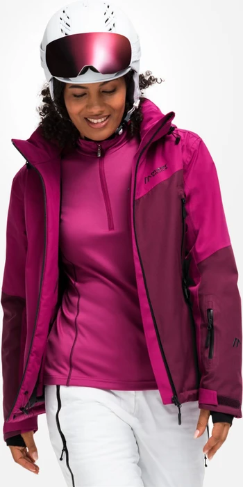 Maier Sports Nuria Skijacke magenta/cherry win (Damen)