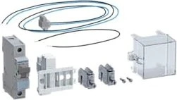 Hager Bestückungspaket für Spannungsversorgung RfZ, für Bauhöhe 1400 mm, mit LS 6A im NAR