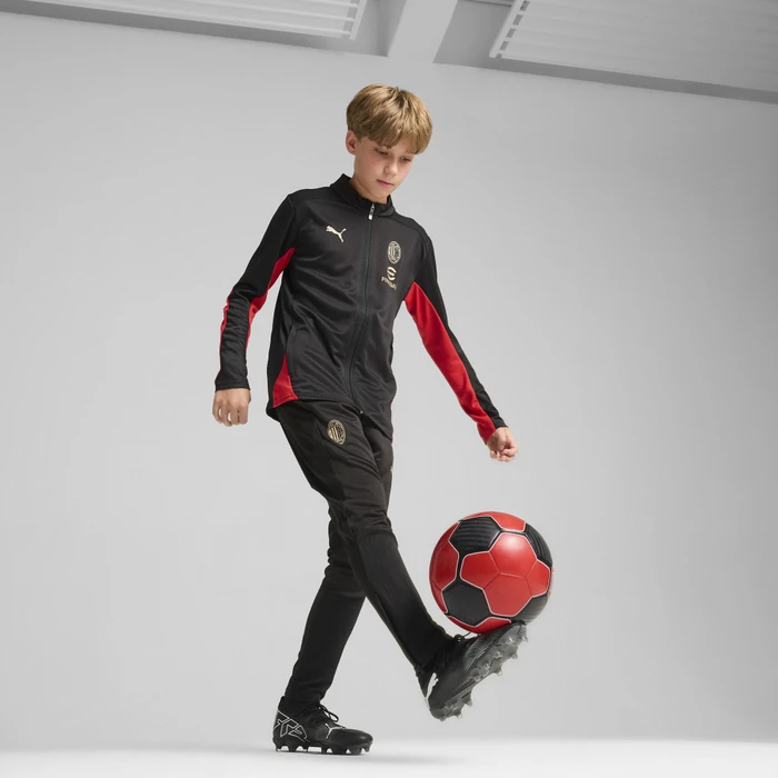 Puma AC Milan Trainingshose lang puma black/for all time red (Junior)