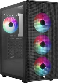 AeroCool Designer [V2] Black, schwarz, Glasfenster (ACCM-ES05143.11 / Designer-G-BK-v2)