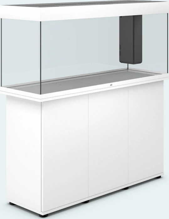 Juwel Rio 240 LED Aquarium-Set mit Unterschrank, weiß/weiß, 240l