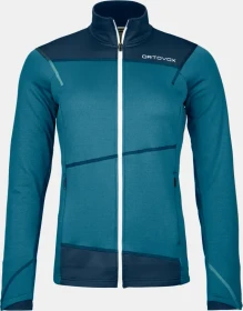 Ortovox Fleece Light Funktionsjacke mountain blue (Damen)