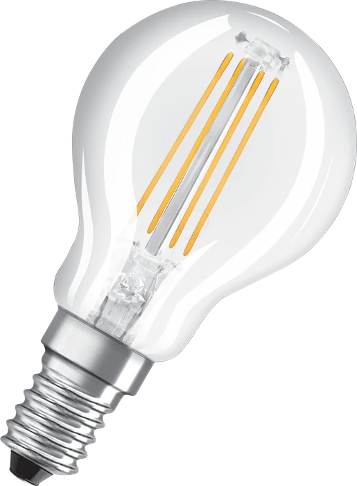 Osram Ledvance LED Retrofit Classic P 40 4W/827 E14 FIL, 2 Stück