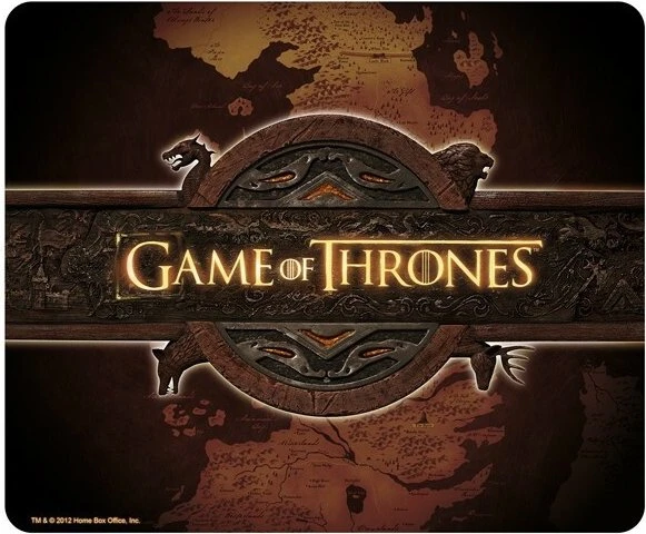 ABYstyle Game of Thrones Mousepad, 235x195mm, Logo und Karte