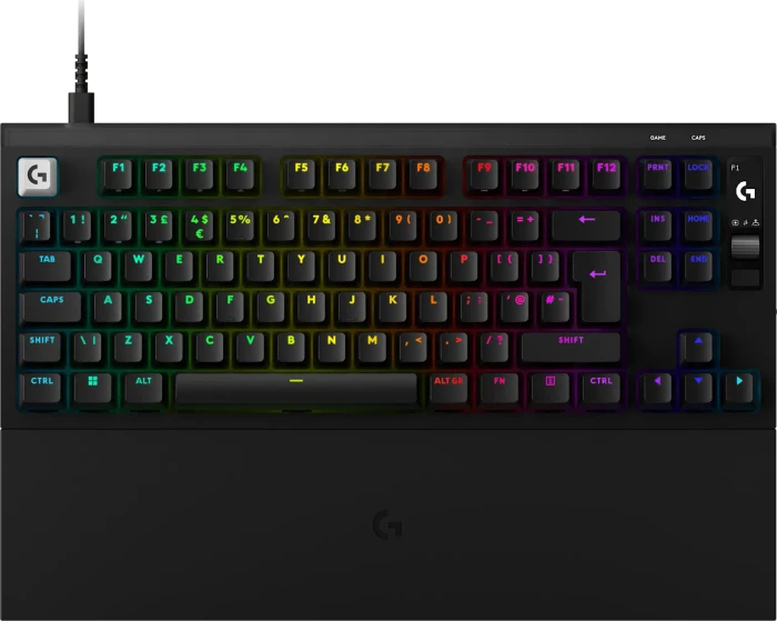 Logitech G PRO X2 TKL Rapid, schwarz, KS-20 Magnetic Analog, USB, UK