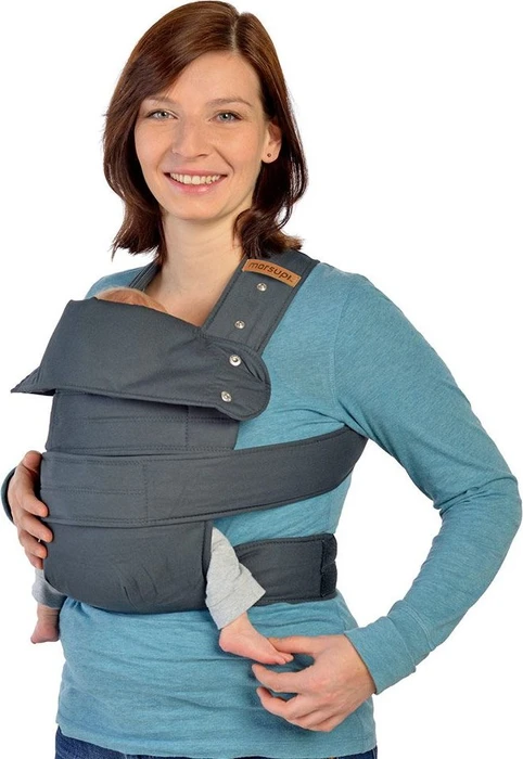 Marsupi Classic XL Babytrage grau