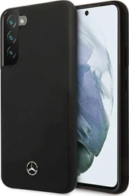 Mercedes-Benz Hard Cover Silicon Line für Samsung Galaxy S22+ schwarz