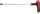 KS Tools T-Griff Innensechskant Schraubendreher, 4x188mm (151.8133)