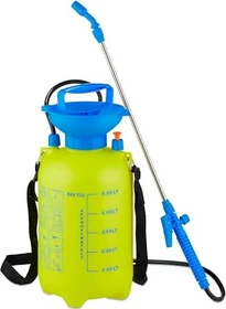 Relaxdays Drucksprühgerät 5l gelb/blau