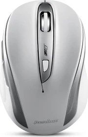 Perixx PERIMICE-721 SW Wireless Ergonomic Mouse weiß/silber, USB