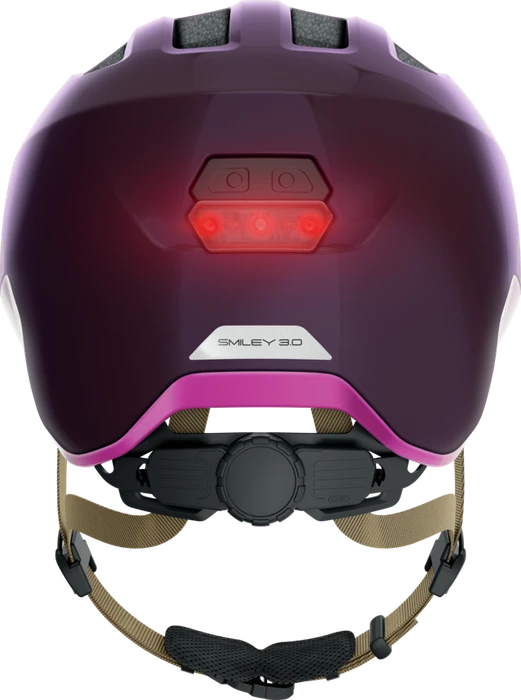ABUS Smiley 3.0 ACE LED Kinderhelm royal purple