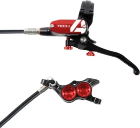 Hope Tech 4 E4 Scheibenbremse schwarz/rot