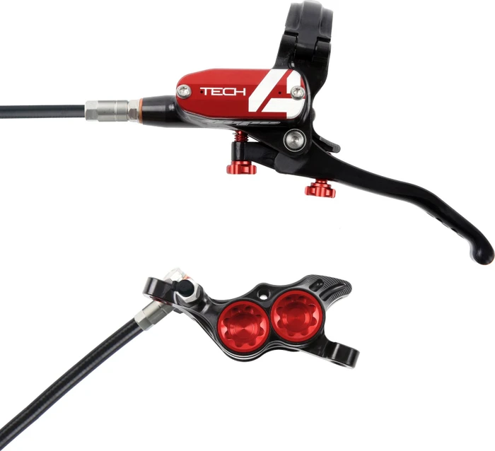 Hope Tech 4 E4 Scheibenbremse schwarz/rot