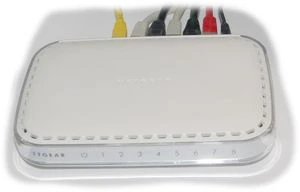 Netgear GS600 Desktop Gigabit Switch, 8x RJ-45