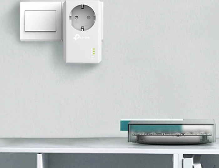 TP-Link Powerline AV600 Adapter Kit, HomePlug AV2, RJ-45, 2er-Bundle