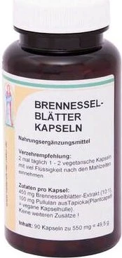 Reinhildis-Apotheke Brennnesselblätter Kapseln, 90 Stück