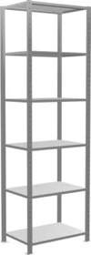 Schulte Lagertechnik Multiplus 150 Schwerlastregal 75x250x50cm verzinkt