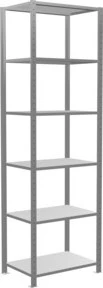 Schulte Lagertechnik Multiplus 150 Schwerlastregal 75x250x50cm verzinkt