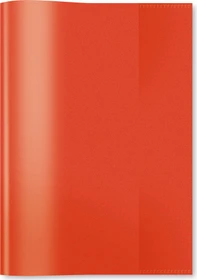 Herma Heftschoner Kunststoff, A5, rot/transparent