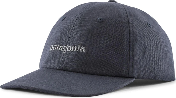 Patagonia Fitz Roy Icon Trad Kappe text logo: smolder blue