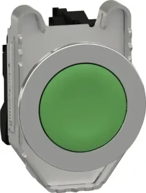 Schneider Electric Drucktaster komplett Harmony XB4F 30mm 1S, grün