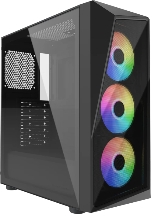 Cooler Master CMP 520, schwarz, Glasfenster
