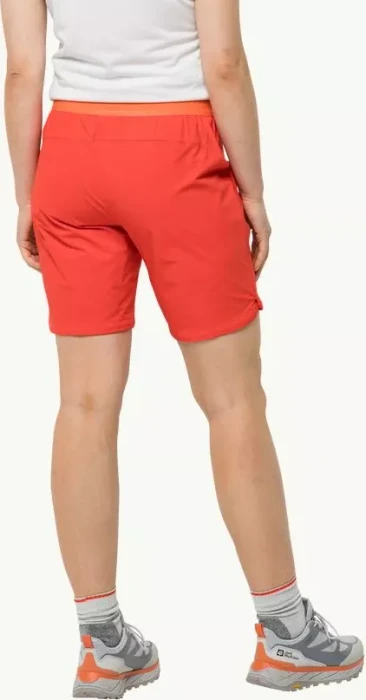 Jack Wolfskin Hilltop Trail Shorts Hose kurz tango orange (Damen)