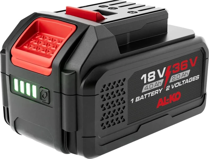 AL-KO Comfort B75.6 Li Werkzeug-Akku 18/36V, 4.0/2.0Ah, Li-Ionen [4.0Ah] [72Wh]