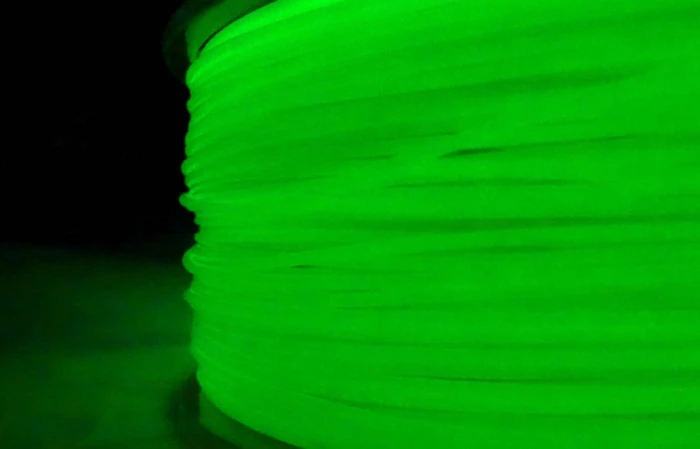 Formfutura EasyFil ABS, glow in the dark green, Spule, 1.75mm, 750g