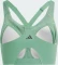 adidas TLRD Impact Luxe High Support Zip Sport-BH preloved green (Damen) Vorschaubild