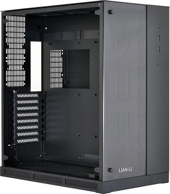 Lian Li O11 schwarz, Glasfenster