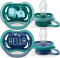 Philips Avent SCF349/19 Ultra Air Beruhigungsschnuller, 18+M, Silikon, mehrfarbig/tiere, 4 Stück Vorschaubild