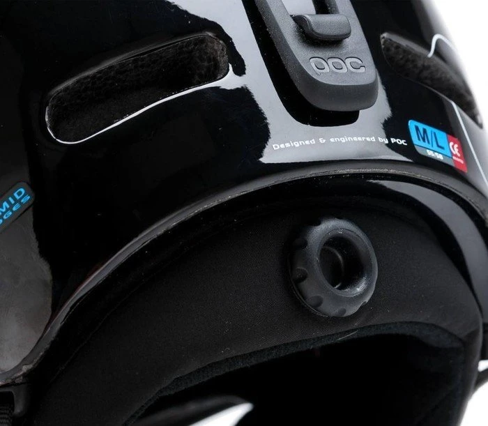 POC Fornix Helm schwarz