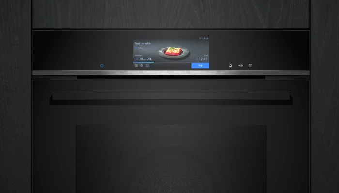 Siemens iQ700 HS738G3B2 Dampfbackofen schwarz/edelstahl