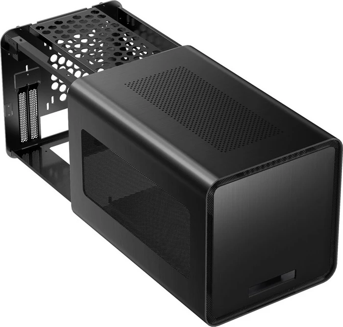 Jonsbo V8, schwarz, Mini-ITX