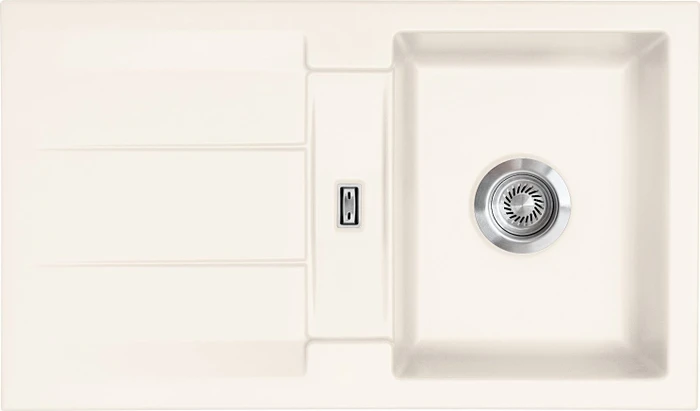 systemceram Genea 87 F Einbau Becken reversibel jasmin