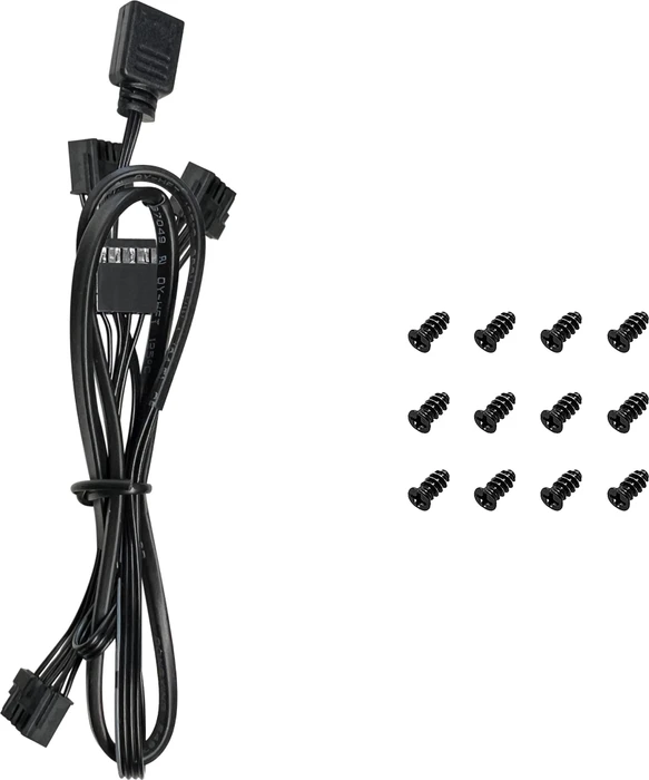 DeepCool FL12R, schwarz, 120mm, 3er-Pack