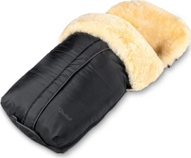 Fellhof Cortina Fußsack schwarz