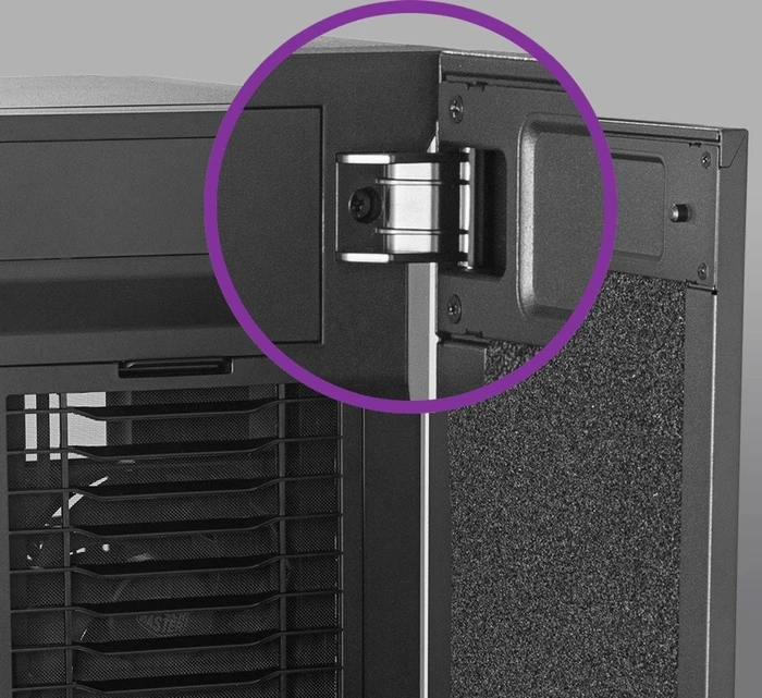 Cooler Master Silencio S400, schallgedämmt