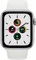 Apple Watch SE (GPS) 44mm silber mit Sportarmband weiß Vorschaubild