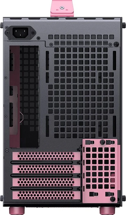 Jonsbo Z20 Pink Black, schwarz/rosa, Glasfenster