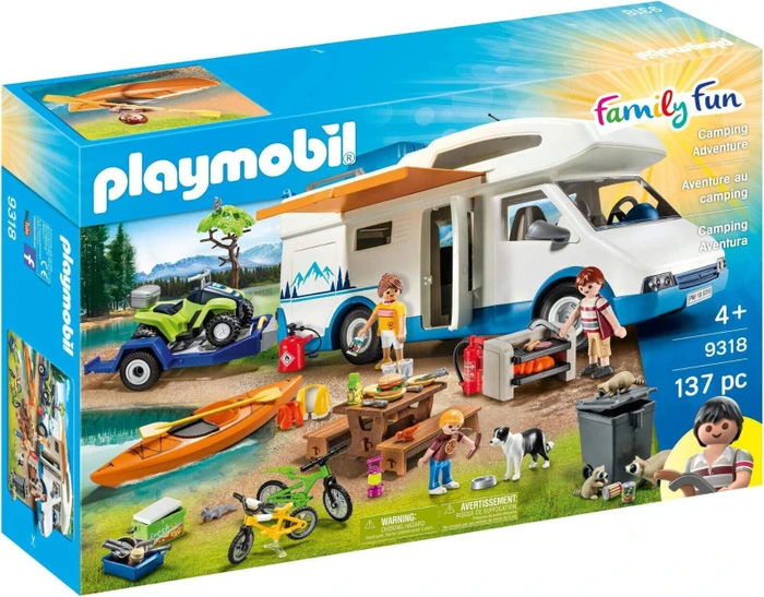 playmobil Family Fun Campingausflug mit dem Wohnmobil