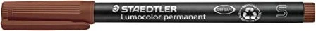 Staedtler Lumocolor 313 permanent braun, 10er-Pack